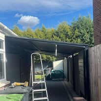 Bespoke carport and canopy installations.