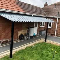 An example of one of our steel welding, fabrication and installation service.