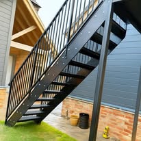An example of one of our steel welding, fabrication and installation service.